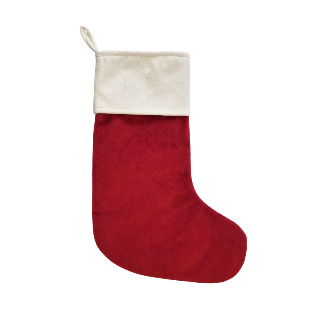 Chaussette de Noël - Rouge