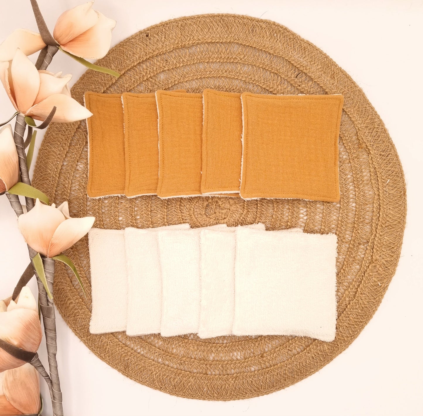 Lingettes lavables x 10